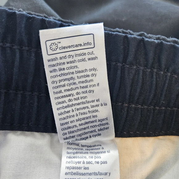 Tommy Hilfiger Mens Black Tie Elastic Waist Cotton Leisure Pants Sz M - Picture 13 of 13